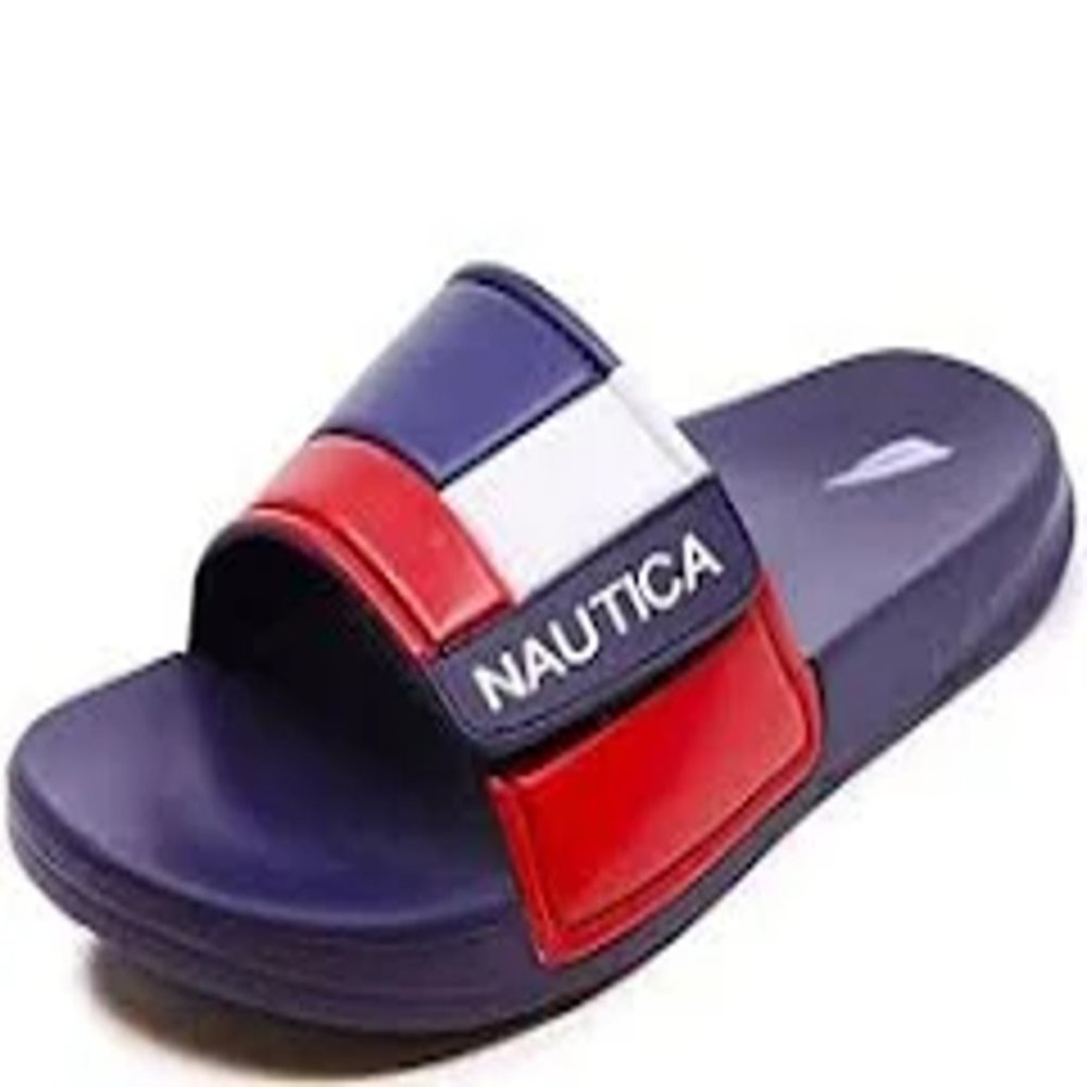 NAUTICA Mens Athletic Slides